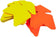 Flèches de Signalisation Fluo Effaçables 24x32 cm - Lot de 10