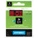 Ruban Dymo D1 12mm - noir/rouge