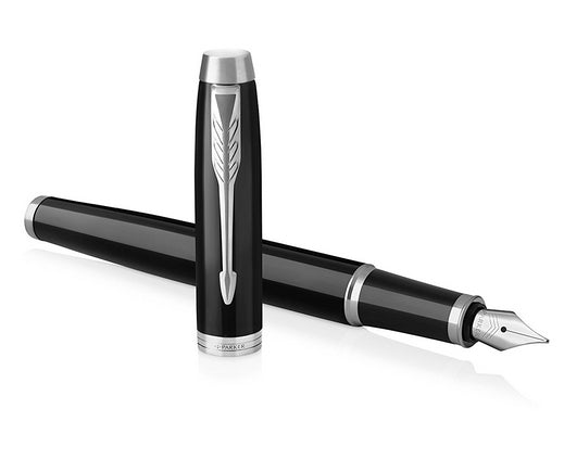 Stylo plume noir parker ct - écriture fluide et élégante