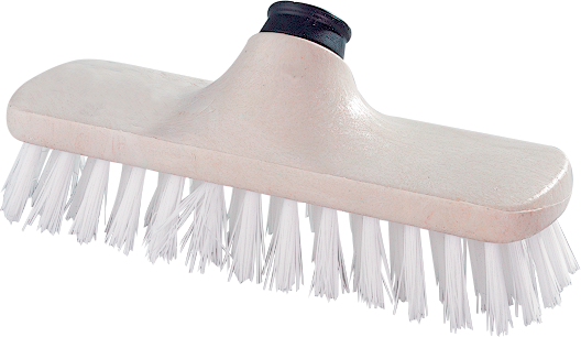 Brosse lave-pont - nylon rigide 22 cm