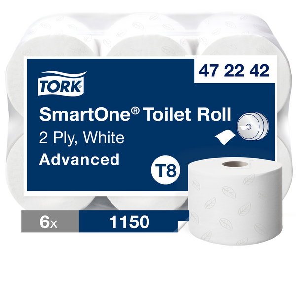 Papier toilette SmartOne - Réduction consommation 40%