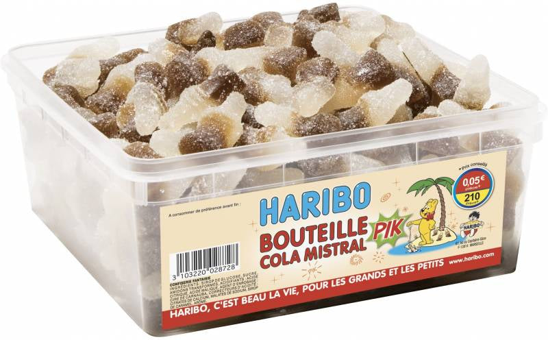 Bonbons Cola Piquants - 210 Pièces Vegan