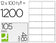 Étiquettes multi-usages 105x48mm - adhérence fiable