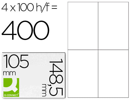 Étiquettes multi-usages 105x148.5mm - adhérence optimale