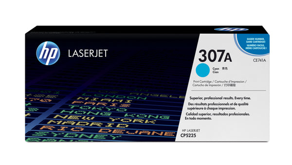 Toner cyan HP ce741a - haute capacité 7300 pages
