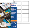 Cartes de visite 85x54mm - détachement facile- boite de 250