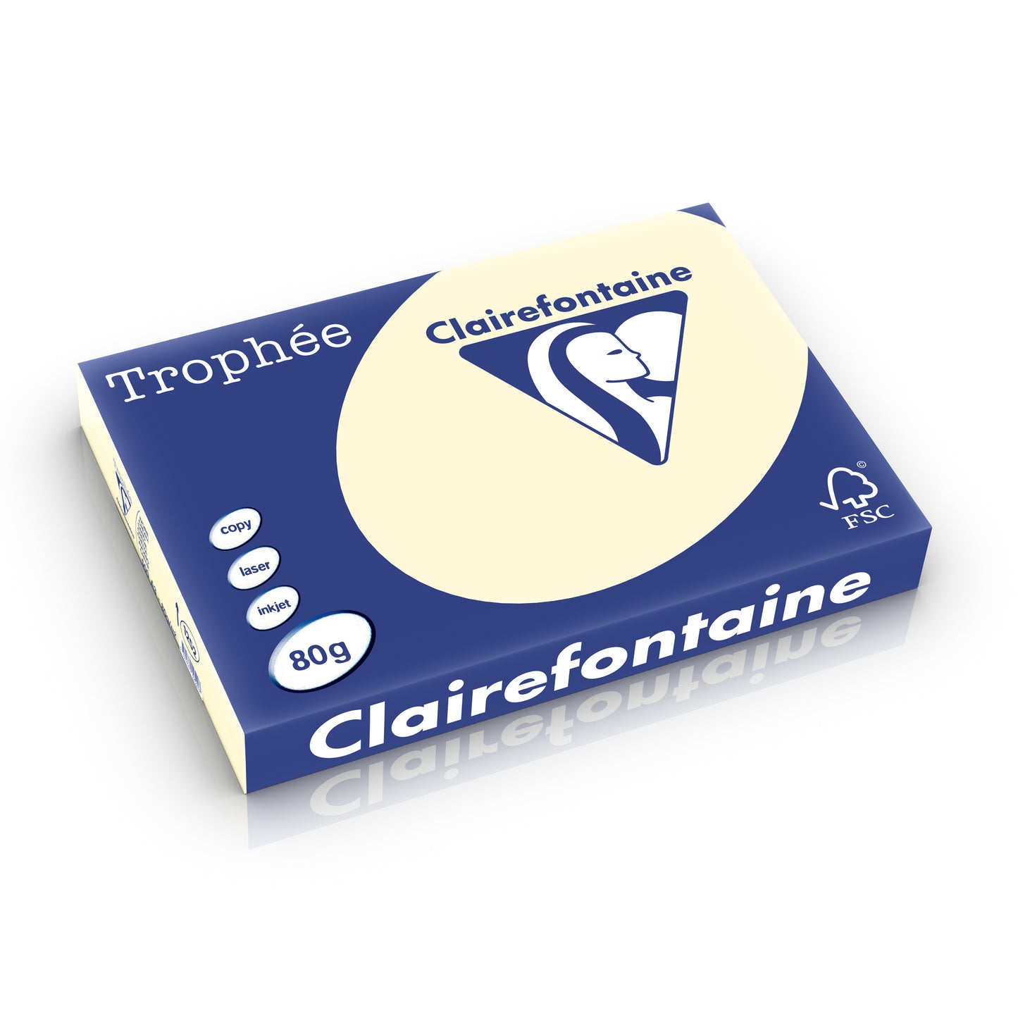 Papier a3 Trophée 80g/m² - ivoire, 500 feuilles