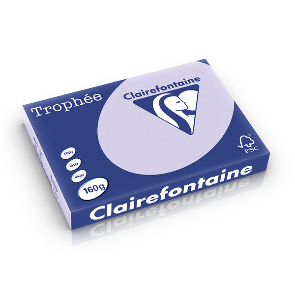 Papier a3 Trophée 160g lilas - haute opacité, 250 feuilles