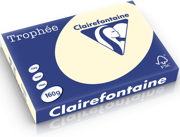 Papier a3 Trophée 160g - ivoire -250 feuilles