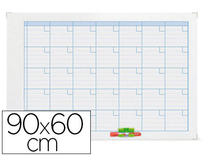 Planning mensuel magnétique - organisation optimale