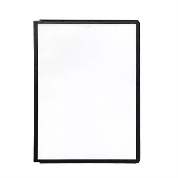 Pochette d'affichage a5 - fixation adhésive et magnétique - Lot de 5