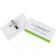 Badge pvc rigide combi pince épingle 54x90mm - transparent et durable