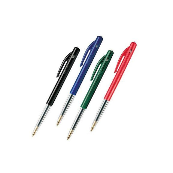Stylo bille bic m10 noir pack 90+10gratuits