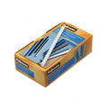 Reliure plastique 14mm blanc b/100