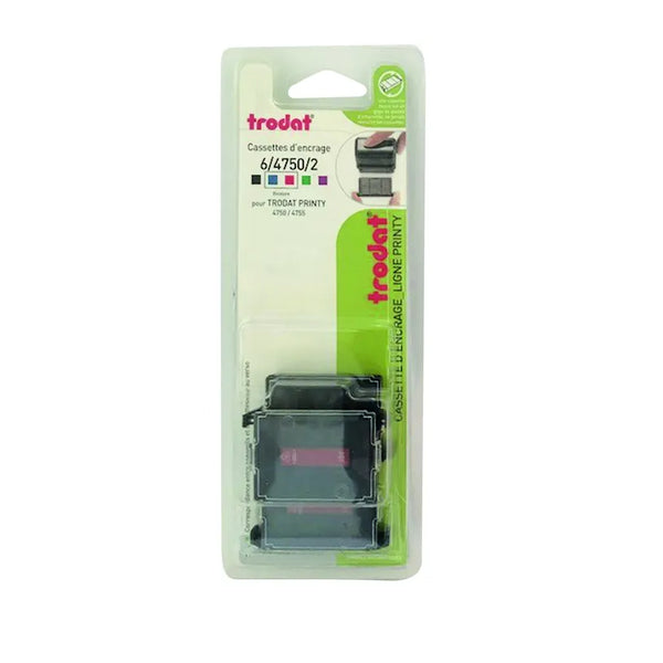 Cassette d'encrage Trodat bicolores 4750 - précision et écologie