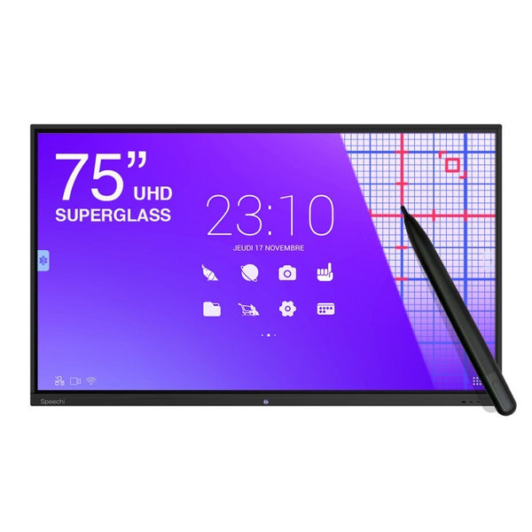 Ecran interactif tactile Android SpeechiTouch UHD - 75"