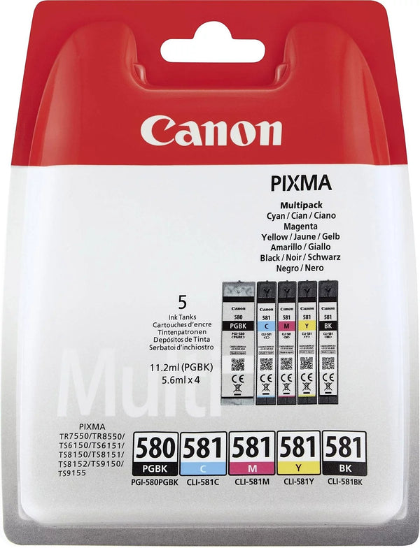 Multipack d'encre Canon pgi-580/cli-581 - impression durable