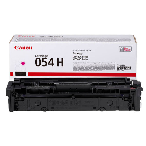 Cartouche toner canon 054h magenta - haut rendement 2300 pages