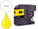 Cartouche d'encre compatible Brother jaune lc123 - 10ml haute capacité