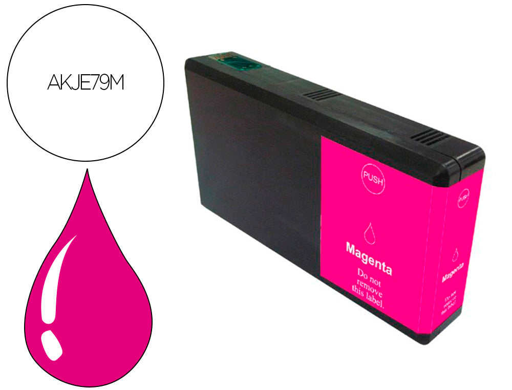 Cartouche Compatible Canon CLI-571M XL Magenta XL