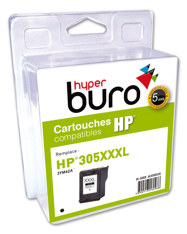 Cartouche Compatible HP 305XL noir haute capacité
