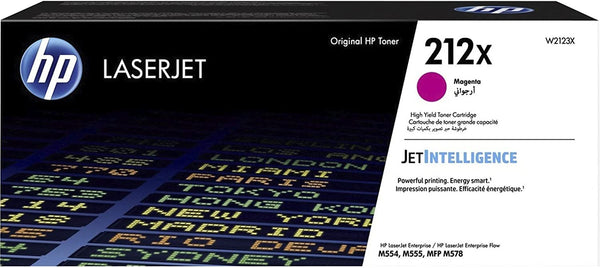 Cartouche toner HP laser 212x - magenta haute capacité