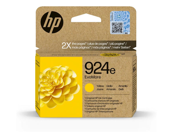 Cartouche d'encre HP jaune 924e - 800 pages