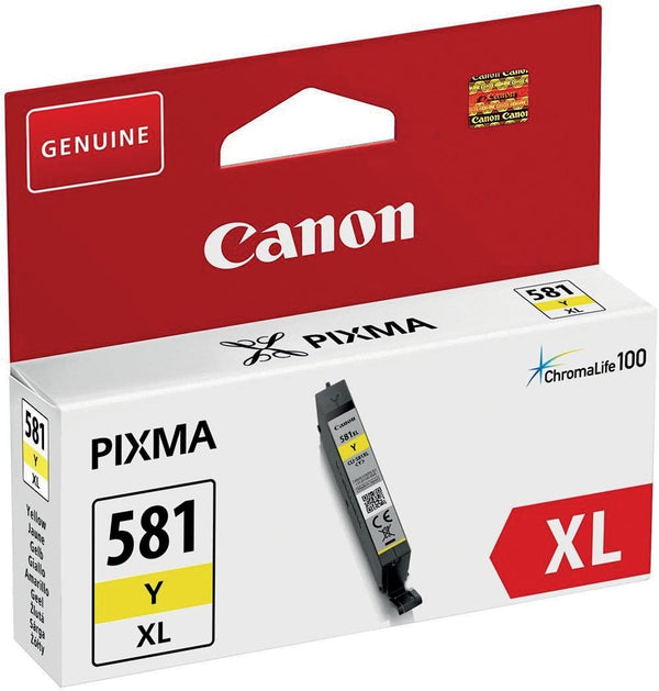 Cartouche d'encre Canon jaune cli-581xl - haute capacité