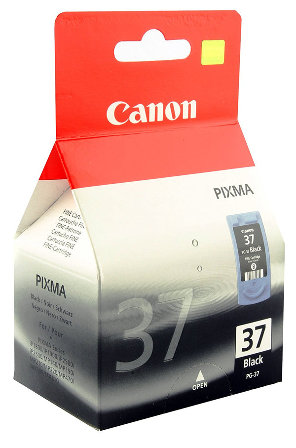 Cartouche d'encre Canon PG-37 noire - haut rendement