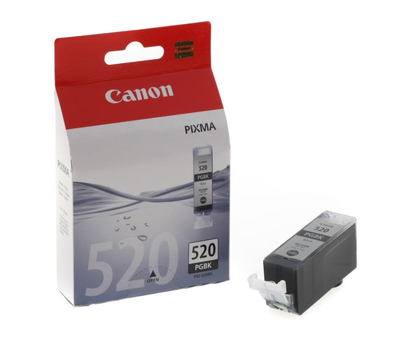 Cartouche d'encre Canon PGI-520BK noire - haute qualité