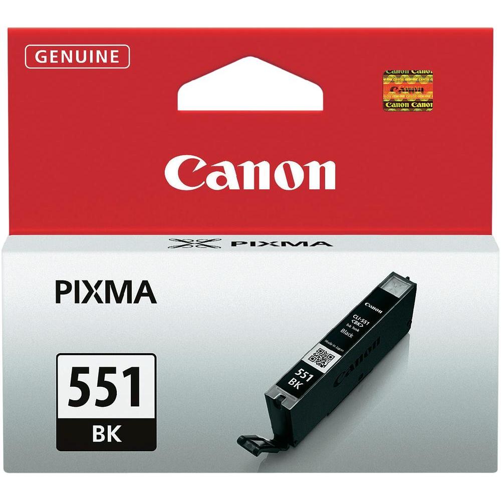 Cartouche d'encre Canon CLI-551BK - noir photo - 495 pages