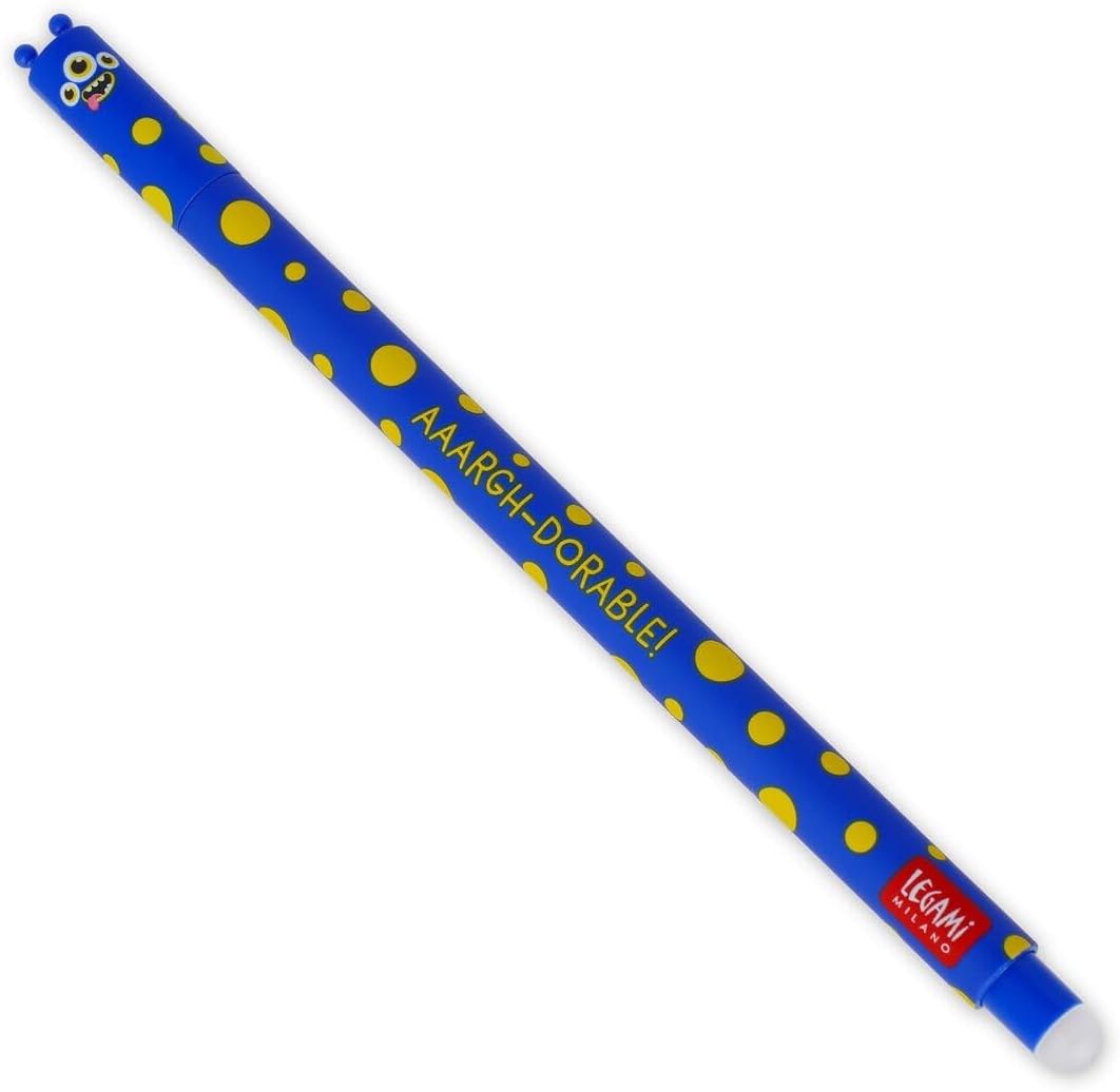 Stylo effaçable legami 0.7 mm - encre thermosensible monster