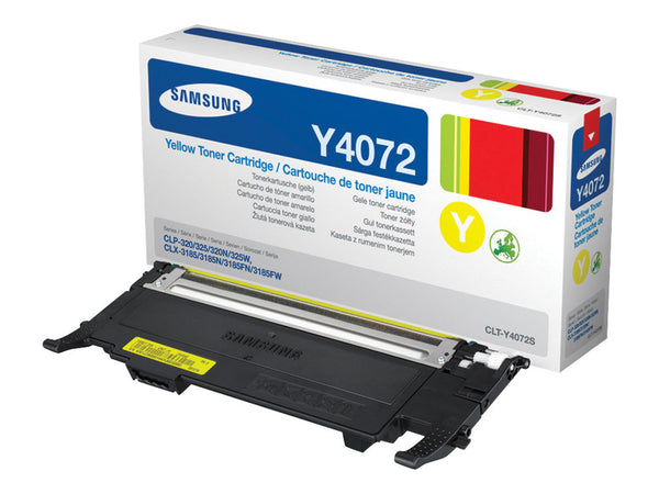 Cartouche Toner Samsung jaune clt-y4072s - 1000 pages