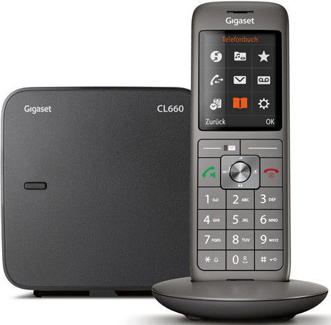 Teléphone sans fil gigaset cl660 -duo