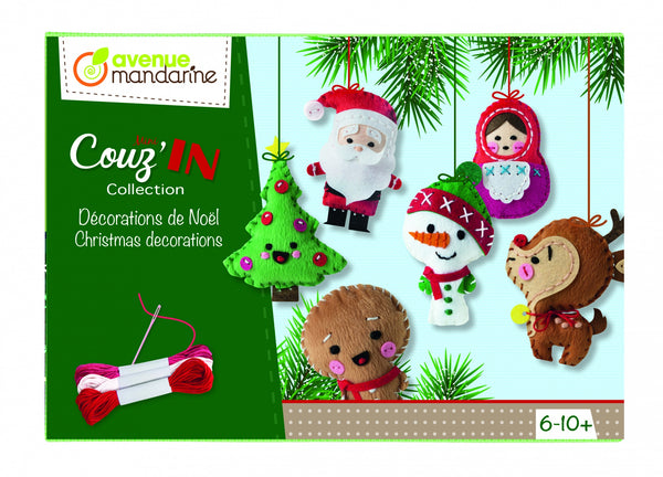 Boîte créative mini couz'in - décorations de noël