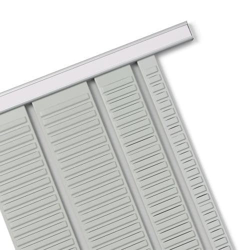 Support en Métal pour planning - Gris 645 mm-indice 20 -lot de 2