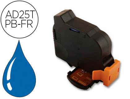 Cartouche affranchissement compatible avec 7200251L - 6128 133W / EAN 4127980D - Bleu postal