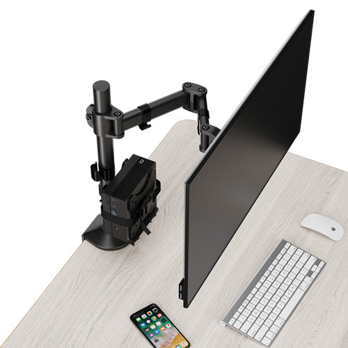 Support mini pc vesa - fixation polyvalente et réglable
