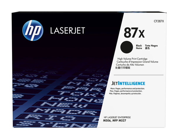 Cartouche toner HP laser cf287x - haute capacité 18000 pages