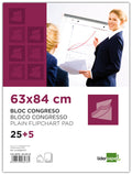 Bloc de Papier Liderpapel 80g/m² 63x84cm 30 Feuilles