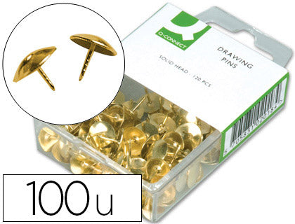 Punaises laiton - lot de 120 pièces