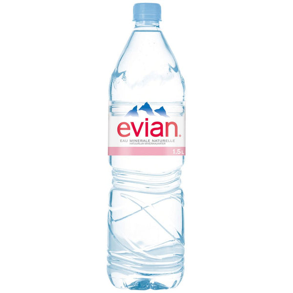 Eau Minérale Evian - Pureté Exceptionnelle - 1.5l