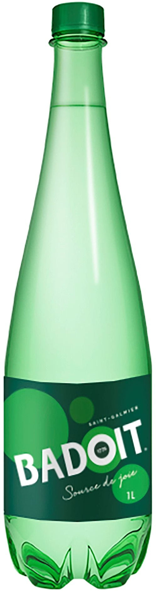 Eau minérale gazeuse Badoit 1L-pétillante