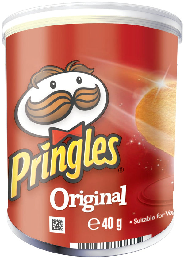 Chips salées empilables - boîte 40g, pack de 12