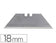 Lame de Cutter 18mm Lot de 10