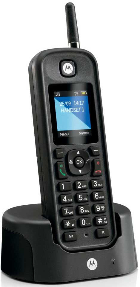 Téléphone sans fil motorola 0201 orange