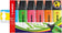Surligneurs Stabil boss fluo set 6 couleurs - pointe biseautée