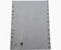 Intercalaires A4 numeriques 1-12 polypro gris