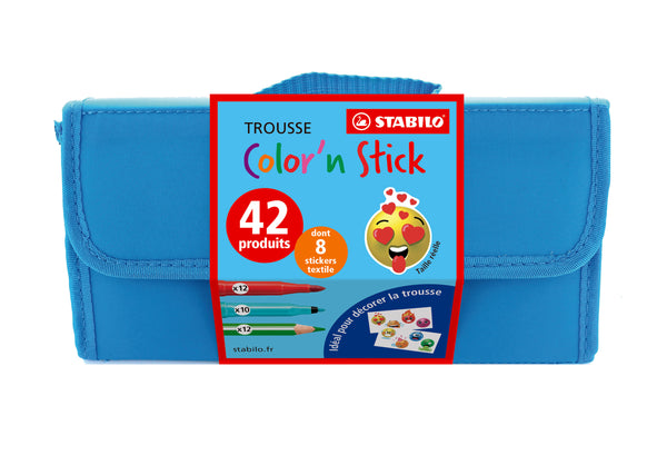 Trousse de coloriage 42 pièces - organisation optimale