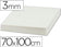 Panneau mousse 70x100 3mm - surface imprimable